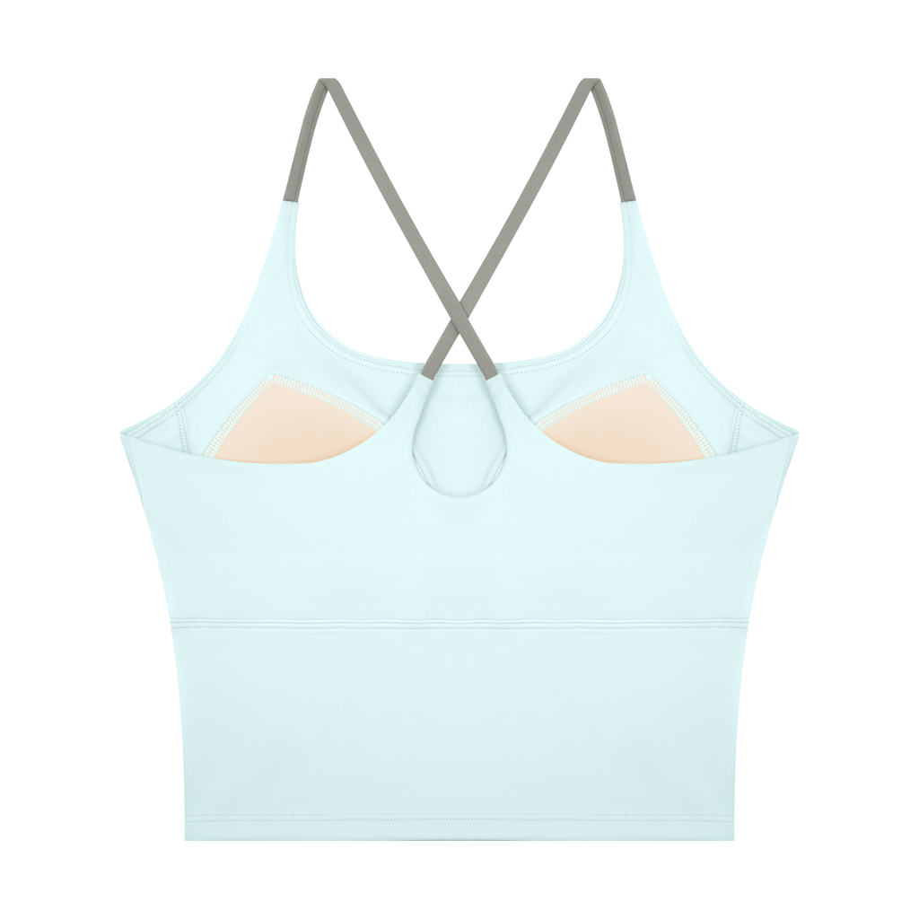 Adrienn Women's Color Block Yoga Tank Top