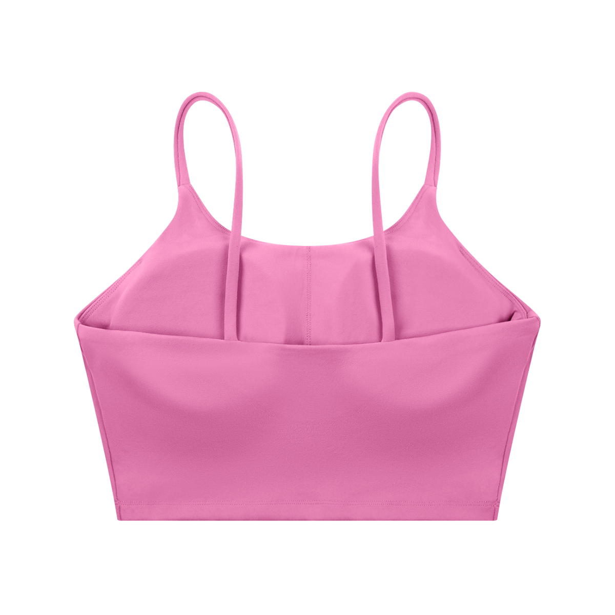Adrienn "Life is better in pink" Spaghetti Strap Yoga Sports Bra
