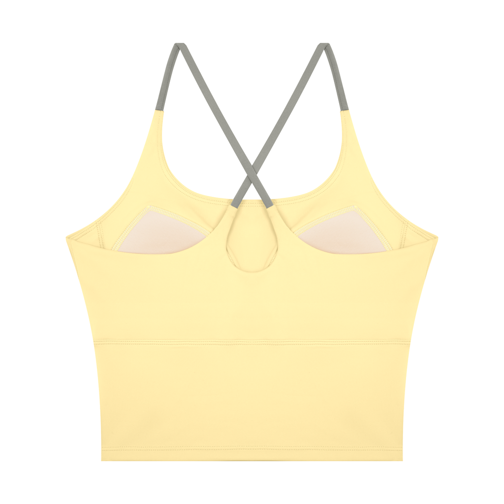 Adrienn Women's Color Block Yoga Tank Top