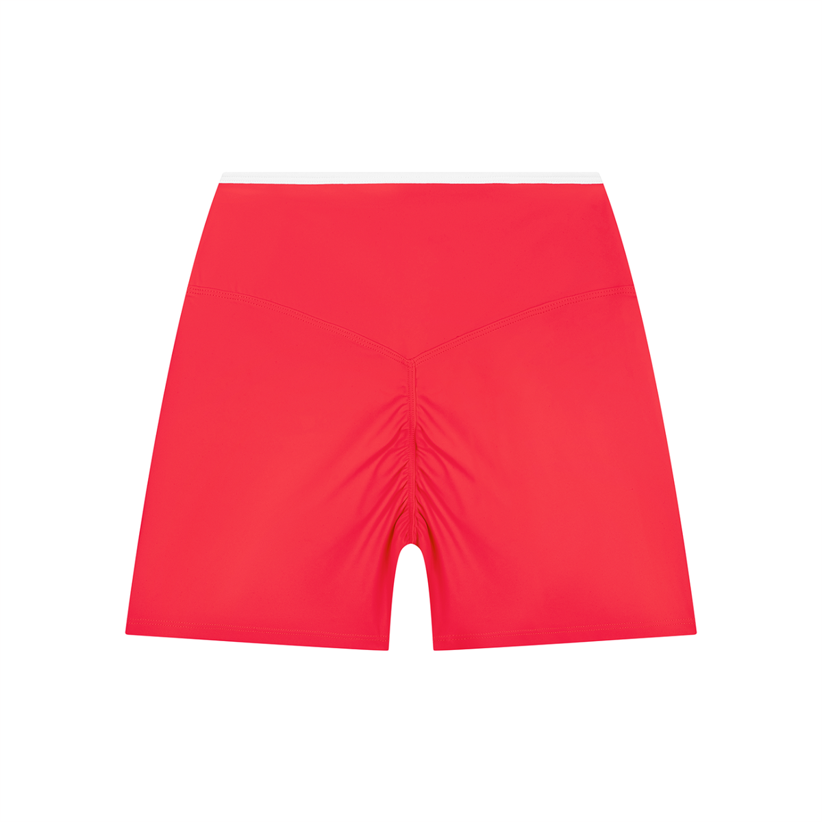 Adrienn Women’s High Rise Color Block Yoga Shorts
