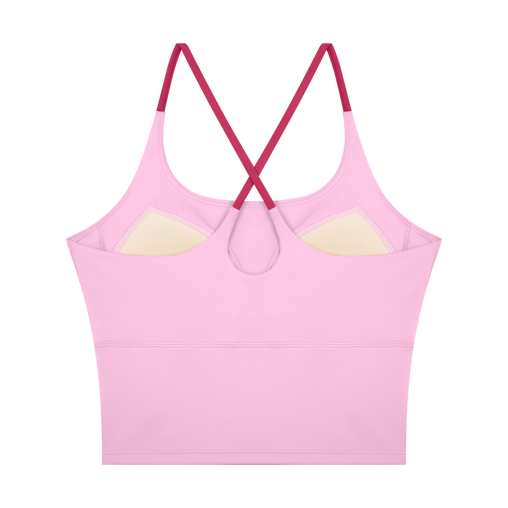 Adrienn Women's Color Block Yoga Tank Top