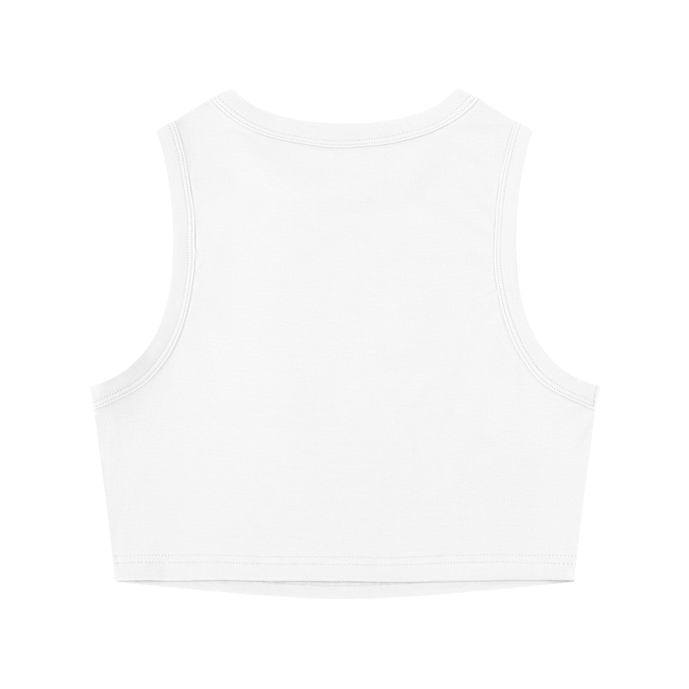 Adrienn "Follow your dreams they know the way" Women's Tight Crewneck Crop Tank Top