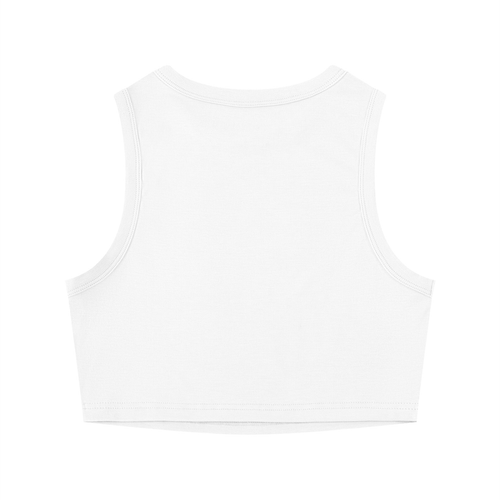 Adrienn "Follow your dreams they know the way" Women's Tight Crewneck Crop Tank Top