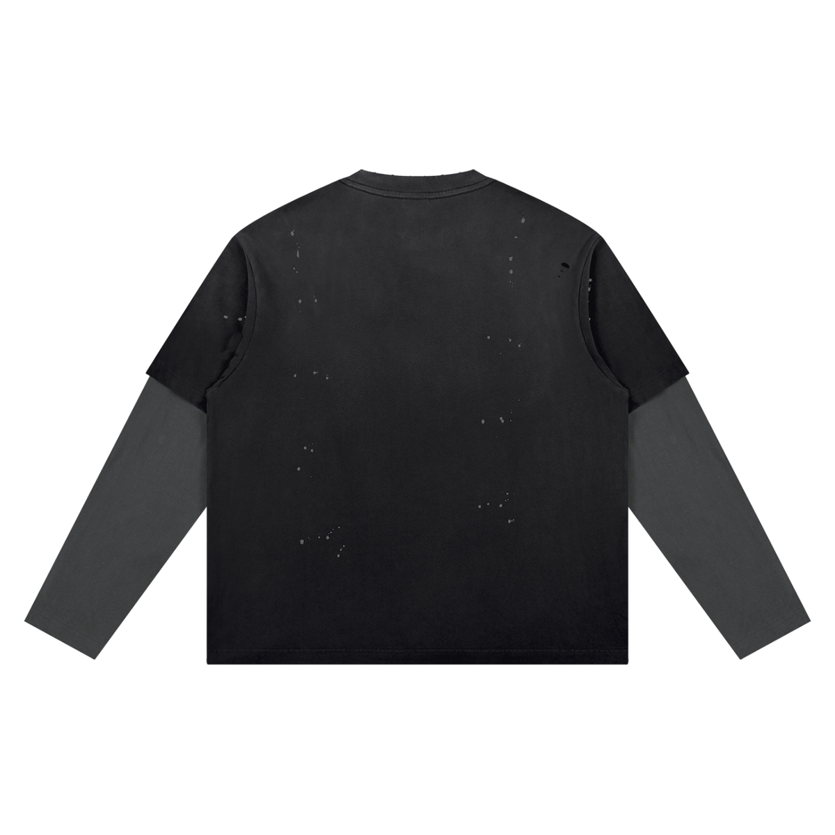 Adrienn Vintage Wash Distressed Layer T-Shirt