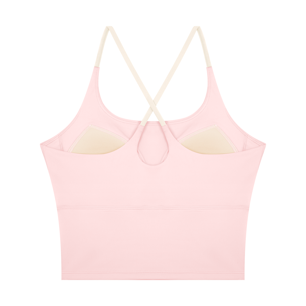 Adrienn Women's Color Block Yoga Tank Top