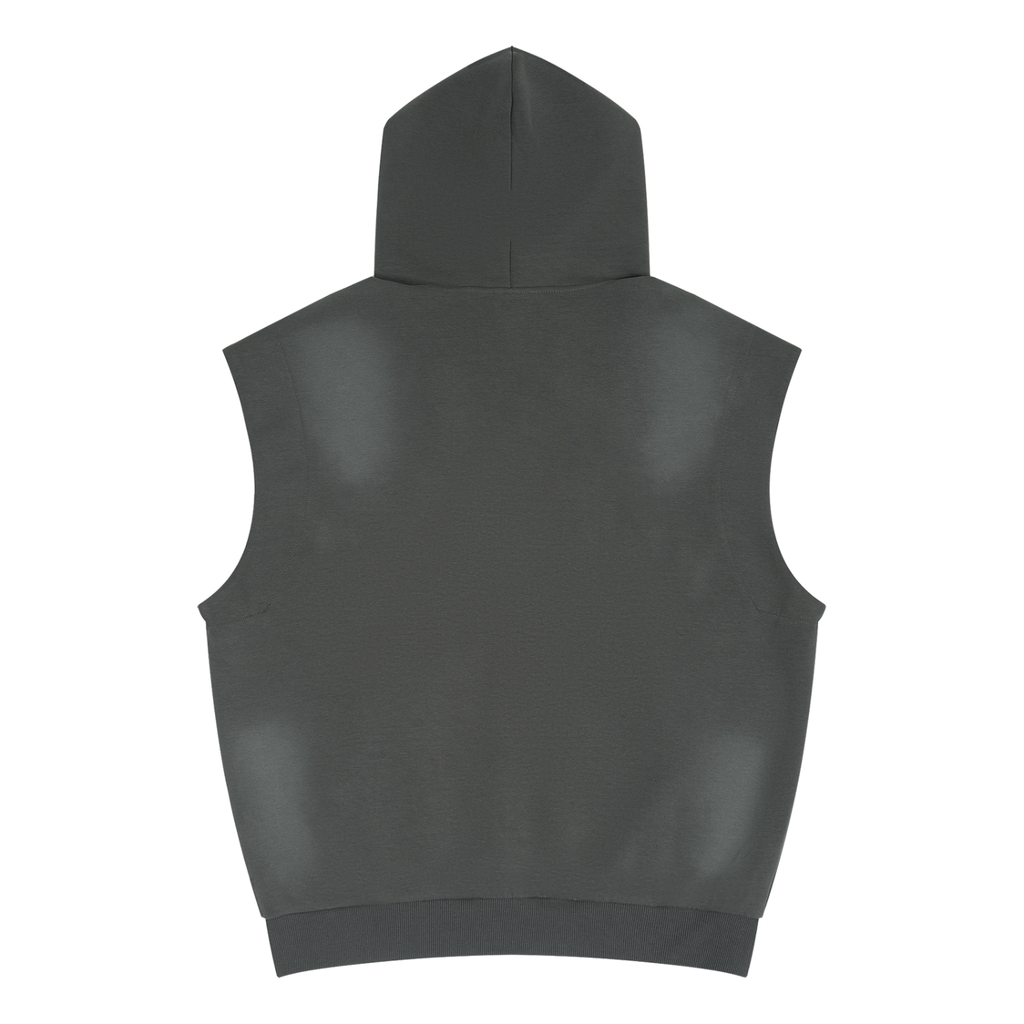 Adrienn Sun Fade Sleeveless Hoodie