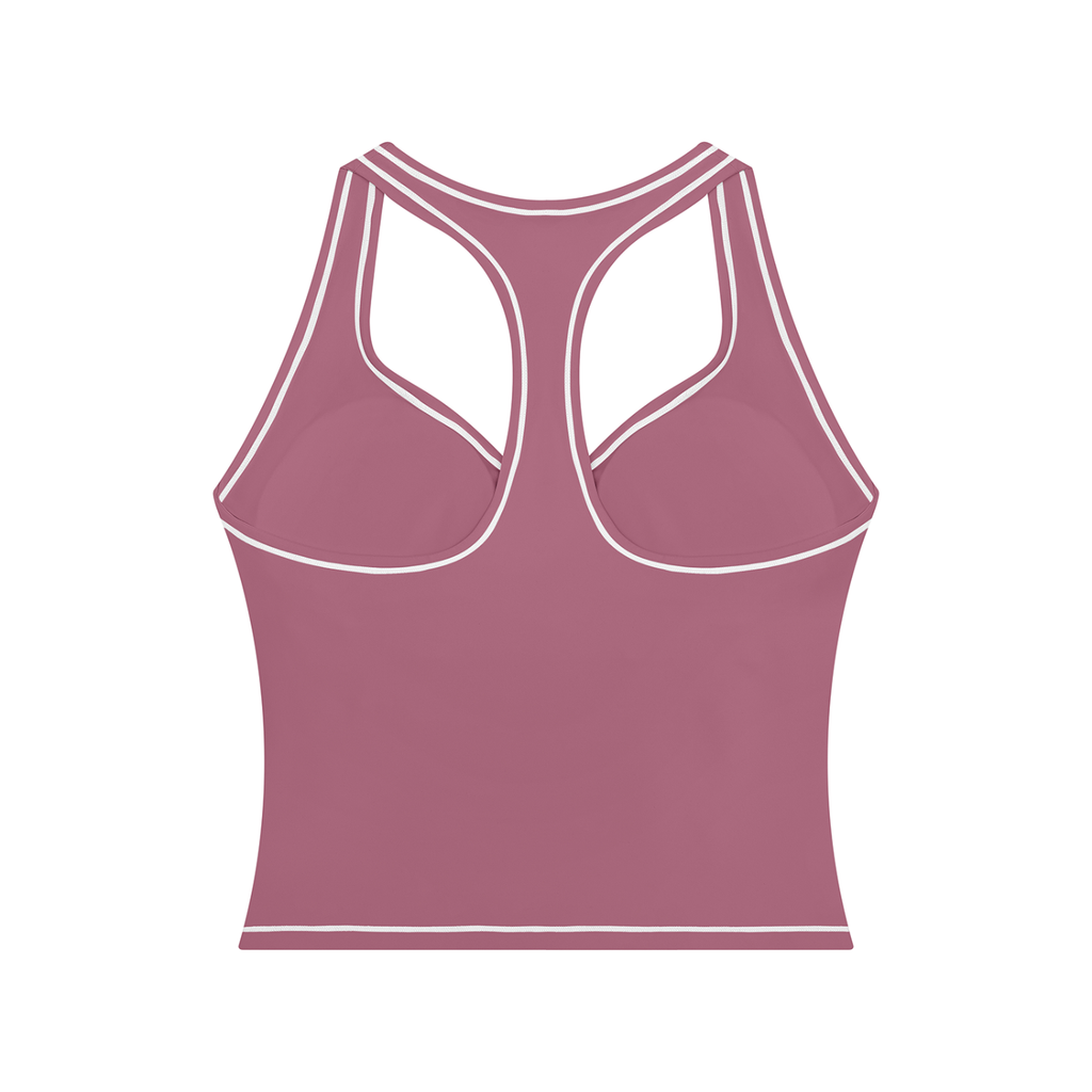 Adrienn Women’s Topstitching Yoga Tank Top