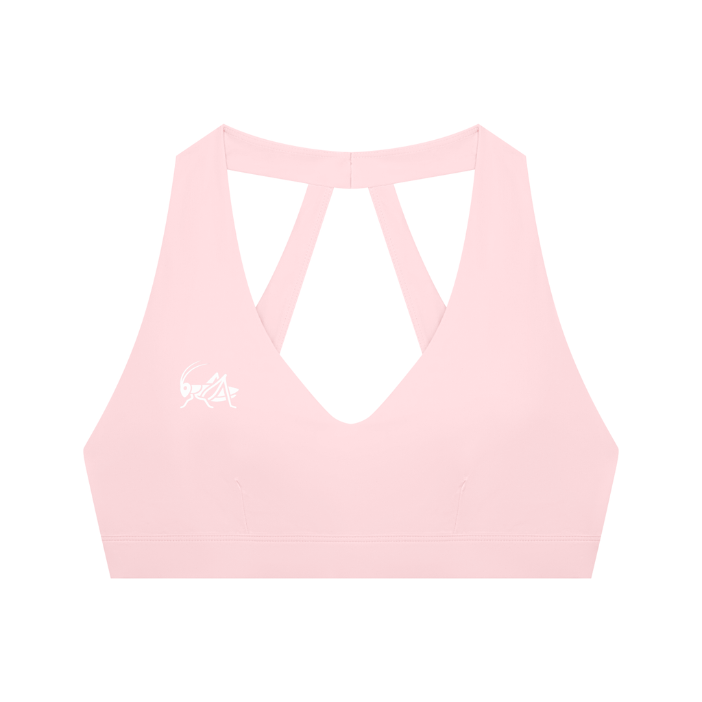 Adrienn Women's Halter Cropped Sports Bra
