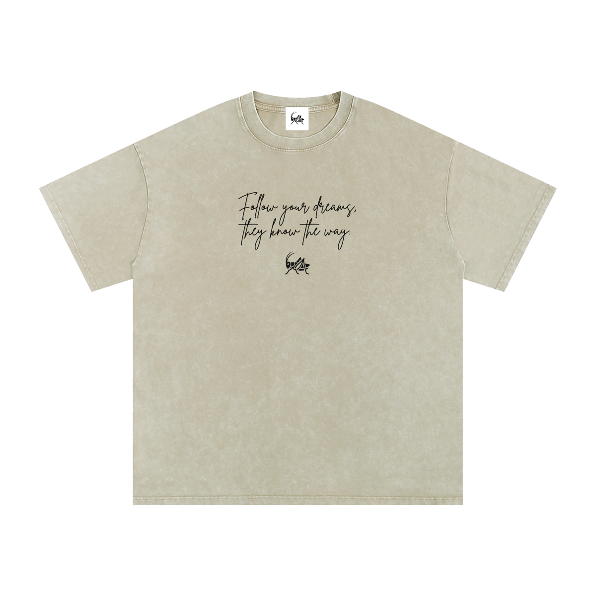 Adrienn "Follow your dreams they know the way" Oversized T-Shirt