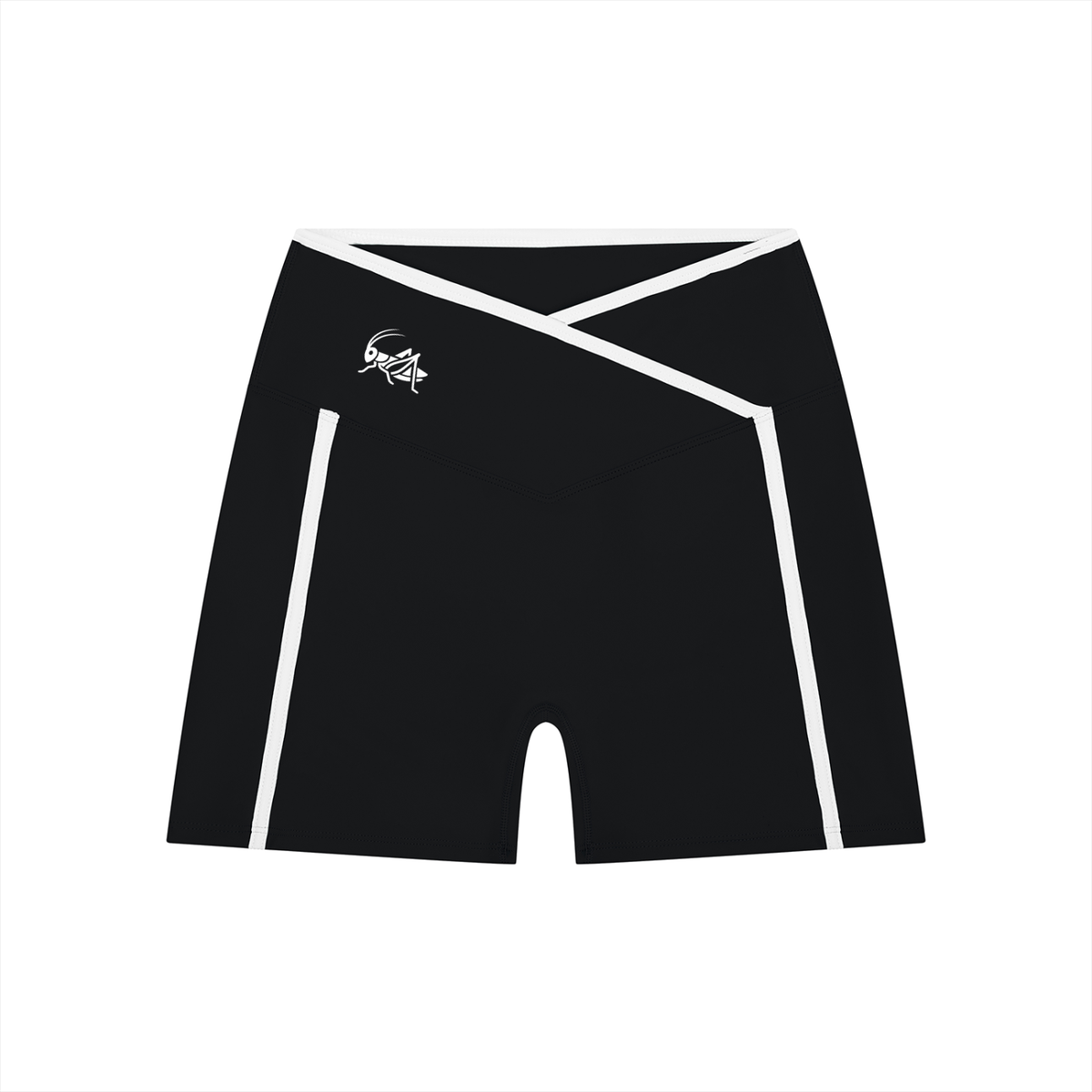 Adrienn Women’s High Rise Color Block Yoga Shorts