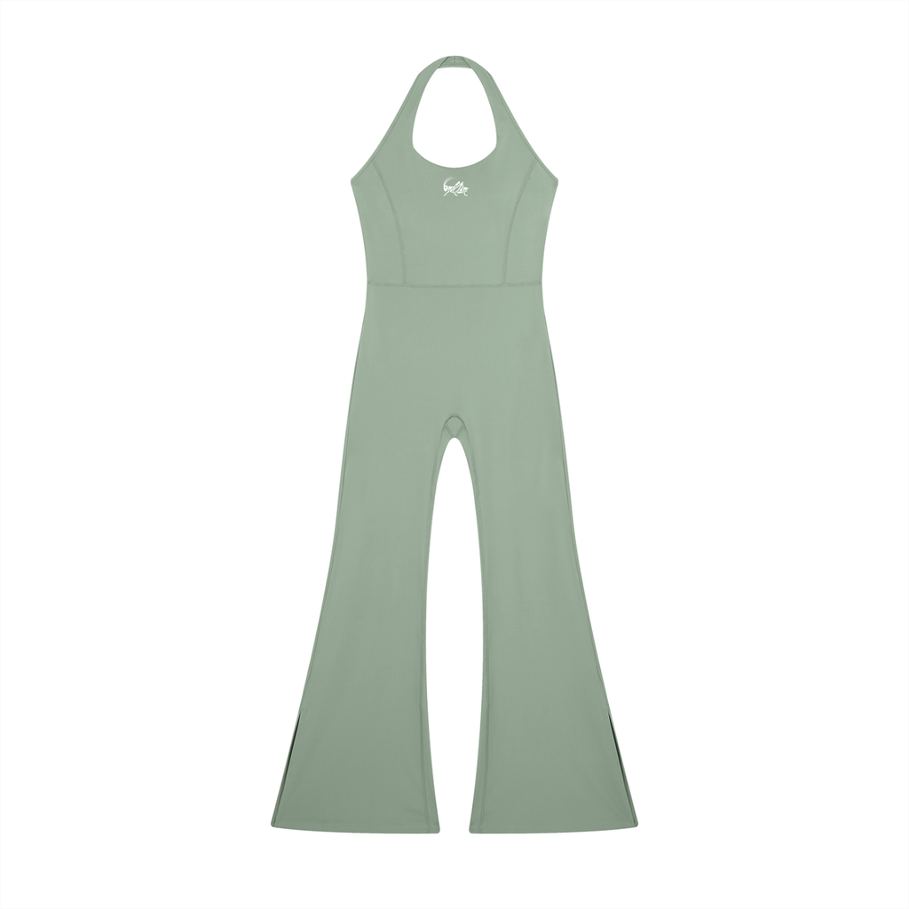 Adrienn Women’s Halter Flared Jumpsuit