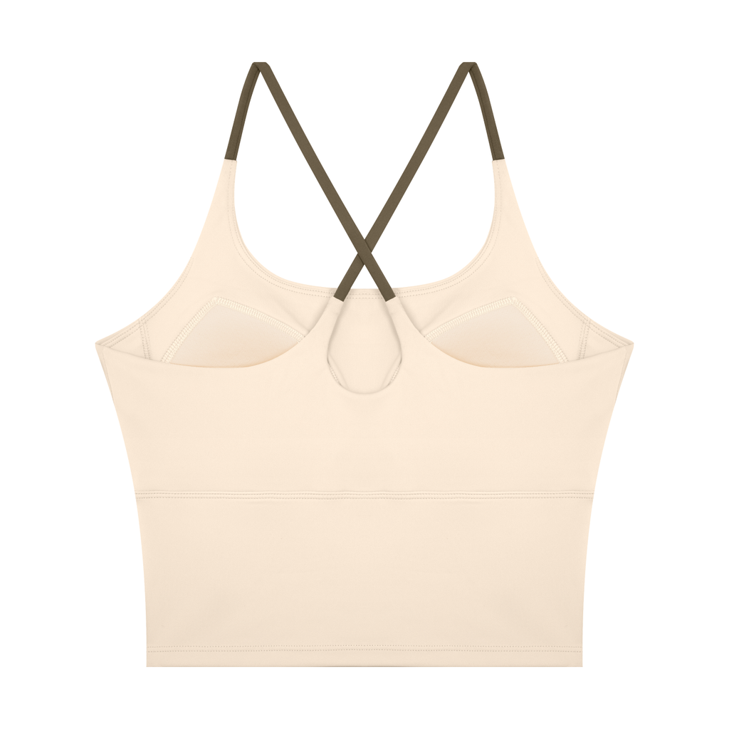 Adrienn Women's Color Block Yoga Tank Top