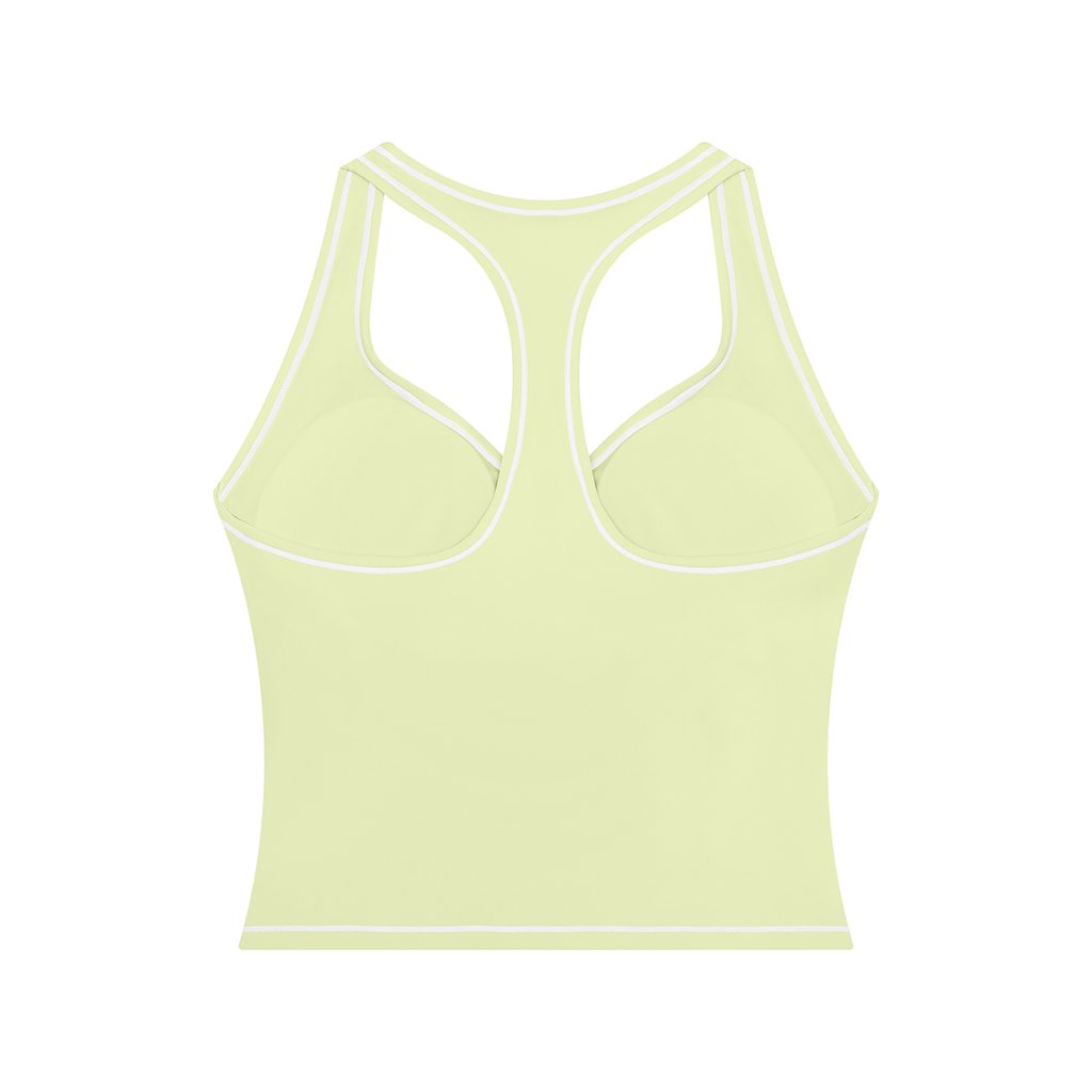 Adrienn Women’s Topstitching Yoga Tank Top