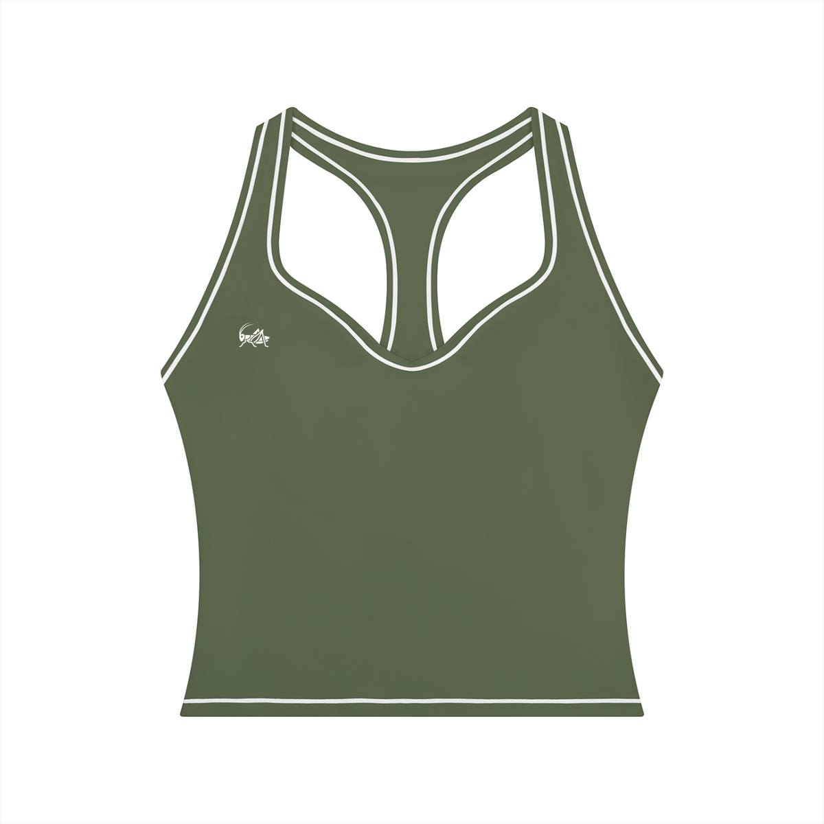Adrienn Women’s Topstitching Yoga Tank Top