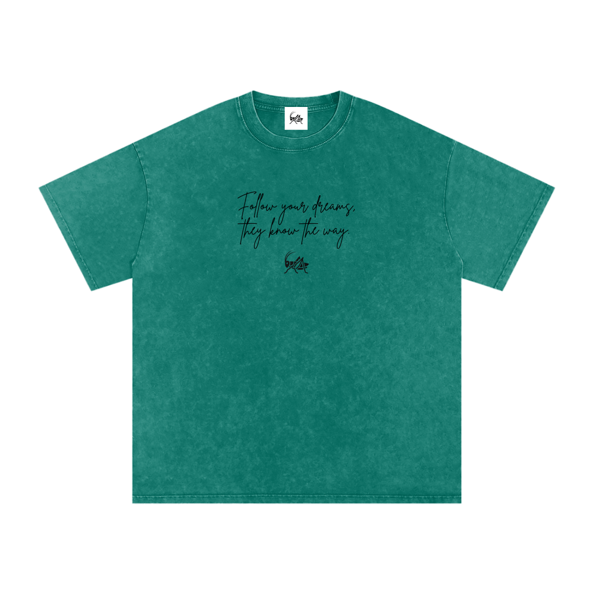 Adrienn "Follow your dreams they know the way" Oversized T-Shirt
