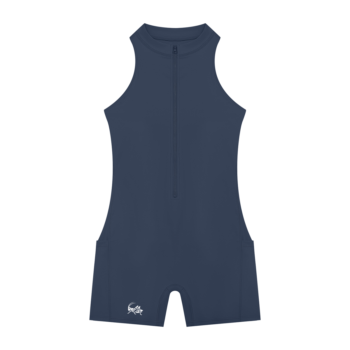 Adrienn Women’s Quarter-Zip Yoga Romper