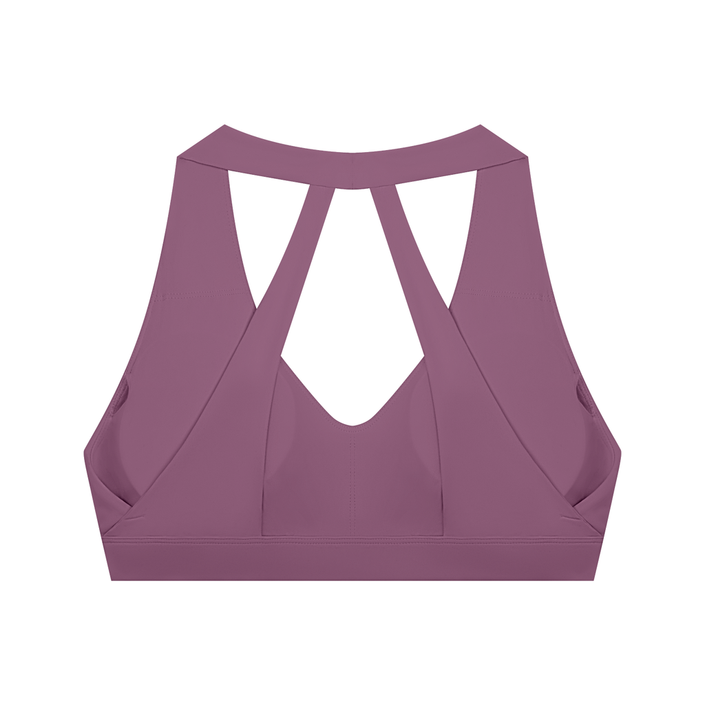 Adrienn Women's Halter Cropped Sports Bra