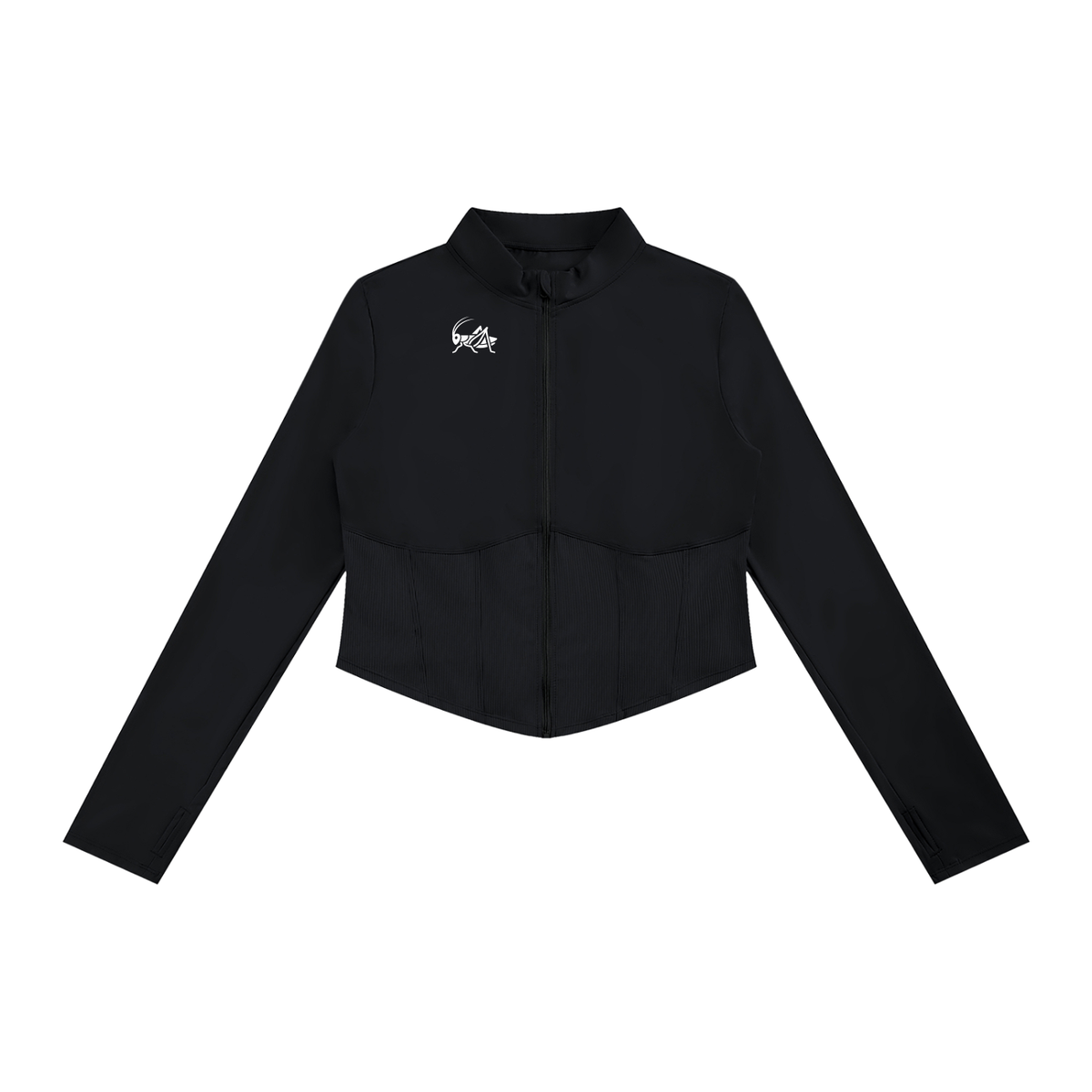 Adrienn Women's Slim Fit Full-Zip Yoga Jacket