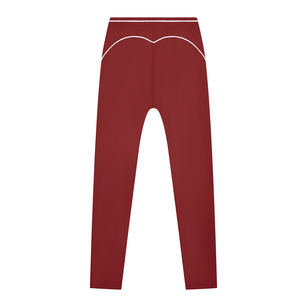 Adrienn Women's High Rise Topstitching Yoga Leggings