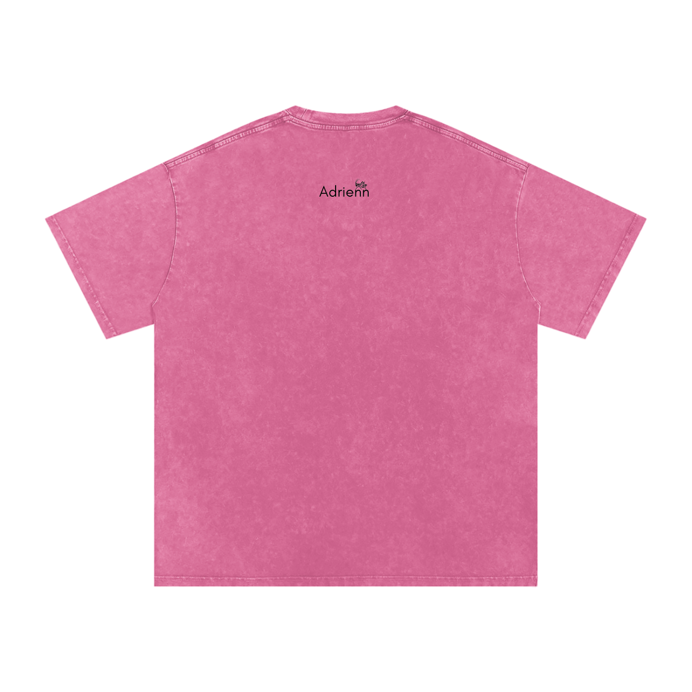 Adrienn Oversized "Life is better in pink" T-Shirt