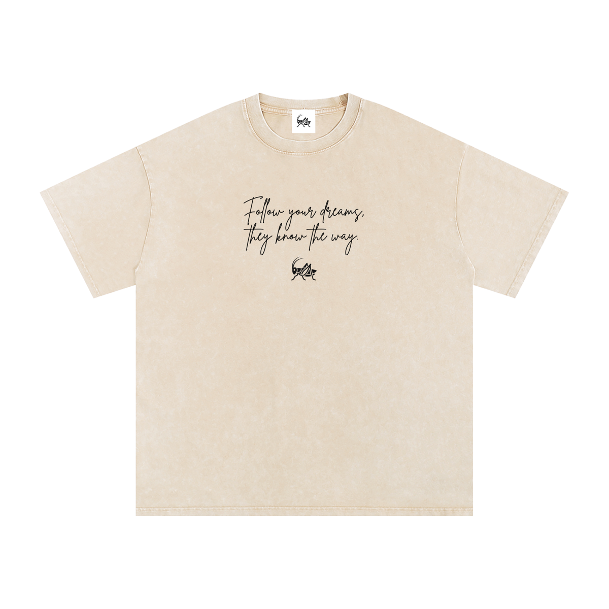 Adrienn "Follow your dreams they know the way" Oversized T-Shirt