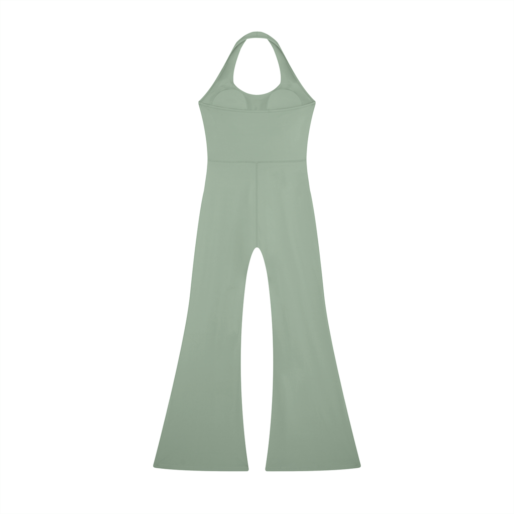 Adrienn Women’s Halter Flared Jumpsuit