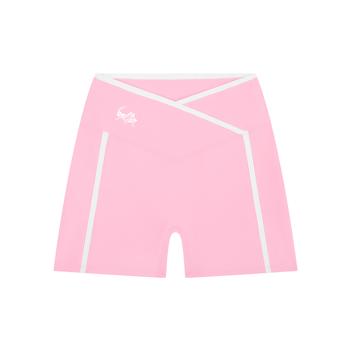 Adrienn Women’s High Rise Color Block Yoga Shorts