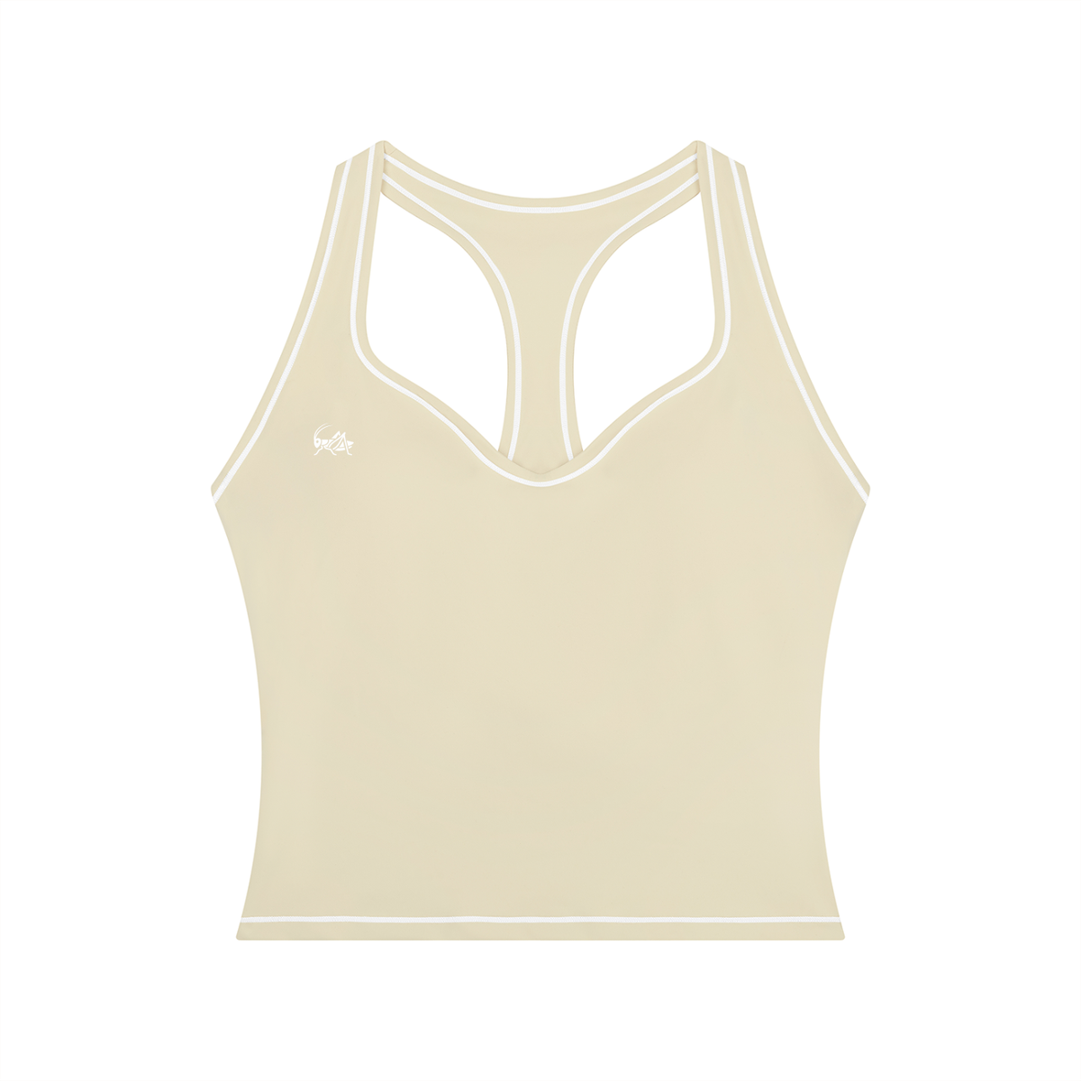 Adrienn Women’s Topstitching Yoga Tank Top