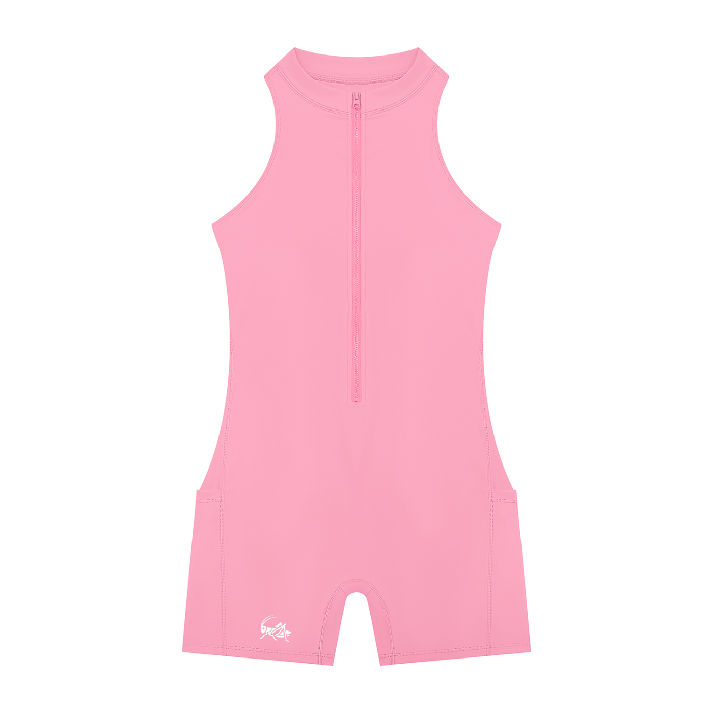 Adrienn Women’s Quarter-Zip Yoga Romper
