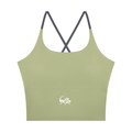 Adrienn Women's Color Block Yoga Tank Top