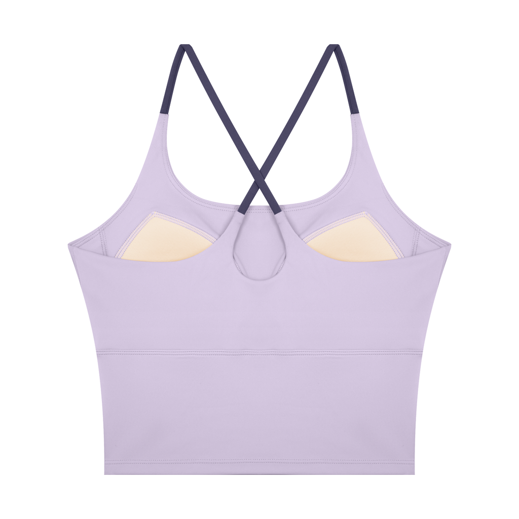 Adrienn Women's Color Block Yoga Tank Top