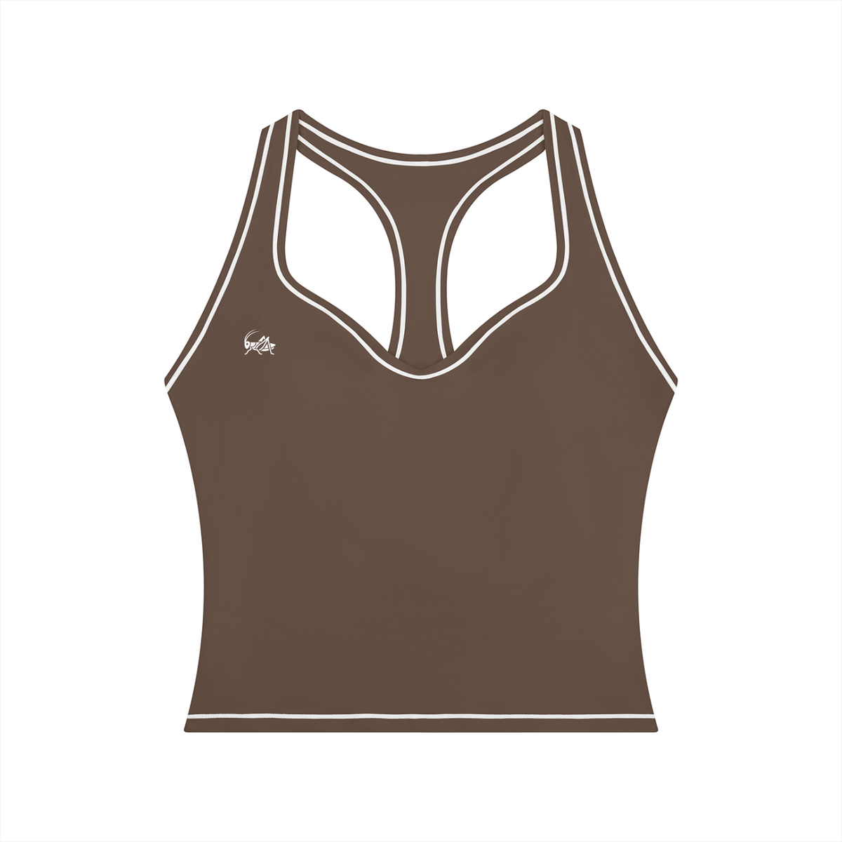 Adrienn Women’s Topstitching Yoga Tank Top