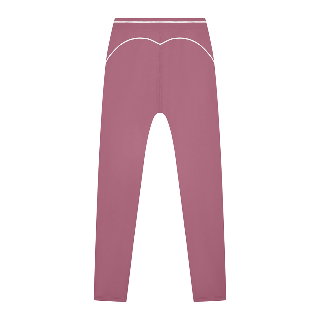 Adrienn Women's High Rise Topstitching Yoga Leggings