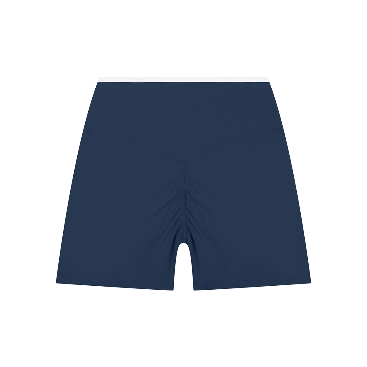 Adrienn Women’s High Rise Color Block Yoga Shorts