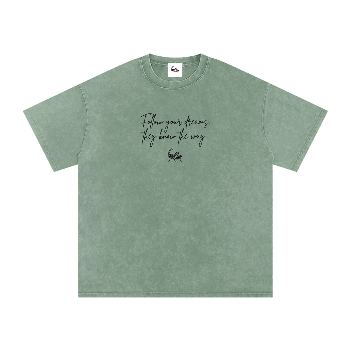 Adrienn "Follow your dreams they know the way" Oversized T-Shirt
