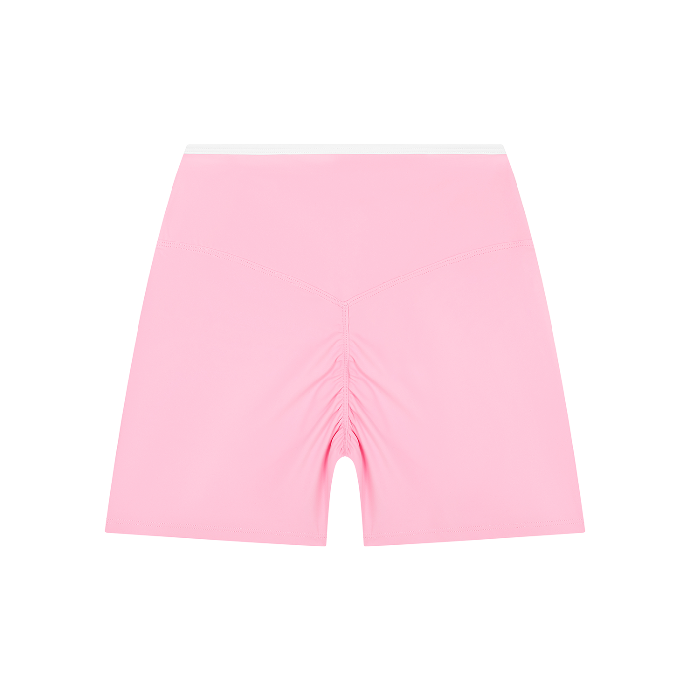 Adrienn Women’s High Rise Color Block Yoga Shorts