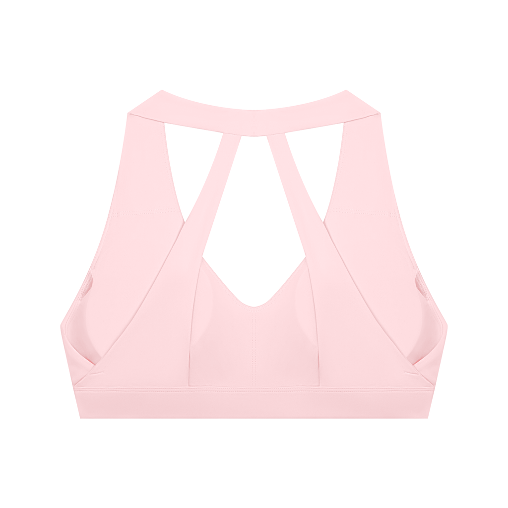 Adrienn Women's Halter Cropped Sports Bra